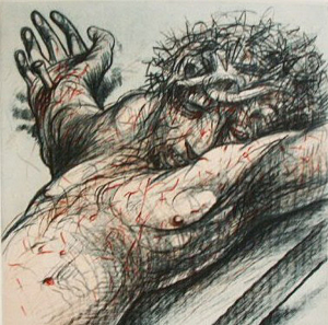 Peter Howson Lithograph
